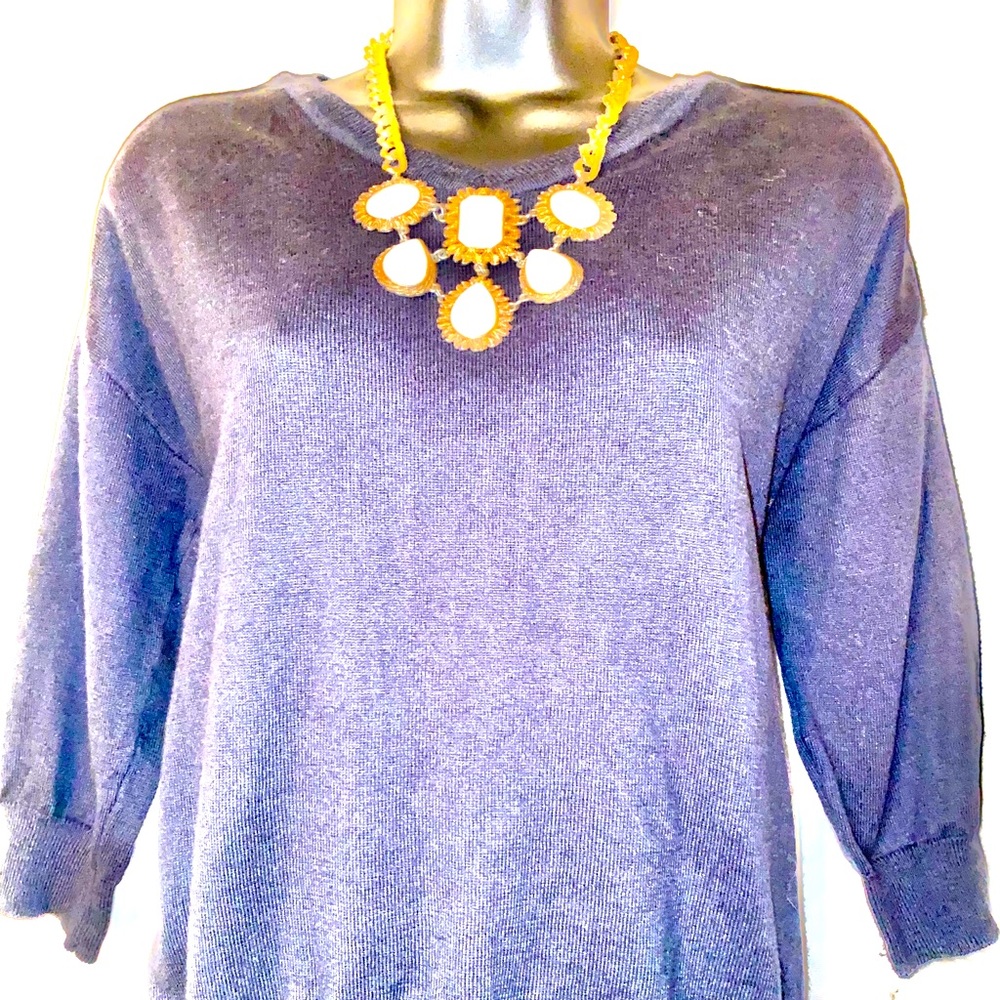 ✨VENUS SWEATER TOP WITH OPEN BACK.